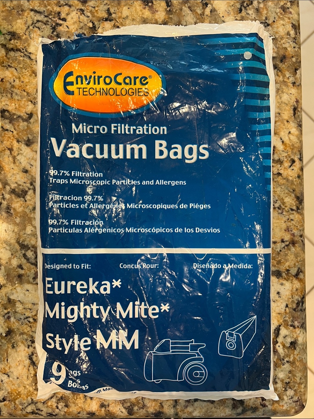 EnviroCare Technologies Micro Filtration Vacuum Bags